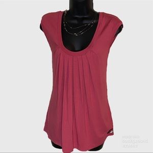 New York & Co Salmon Pink Top